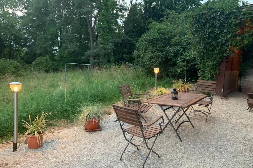 Gartenwohnung 5 Min. Zur Stadt Hagenau Luaran gambar